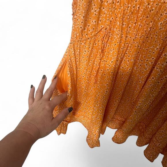 Free People One Fine Day Boho Ditsy Print Mini Dress (S) - Picture 7 of 12